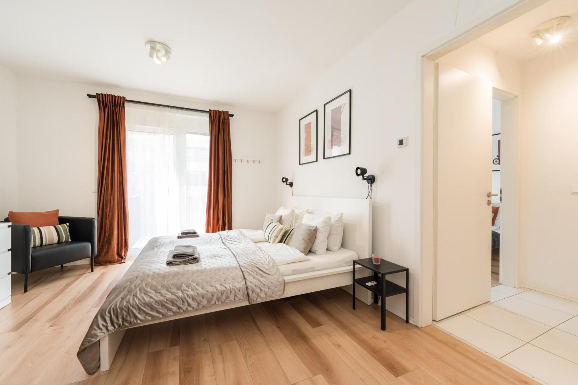Brand New Modern Apartment-2 Rooms-Balcony-Garage Budapest Exteriör bild