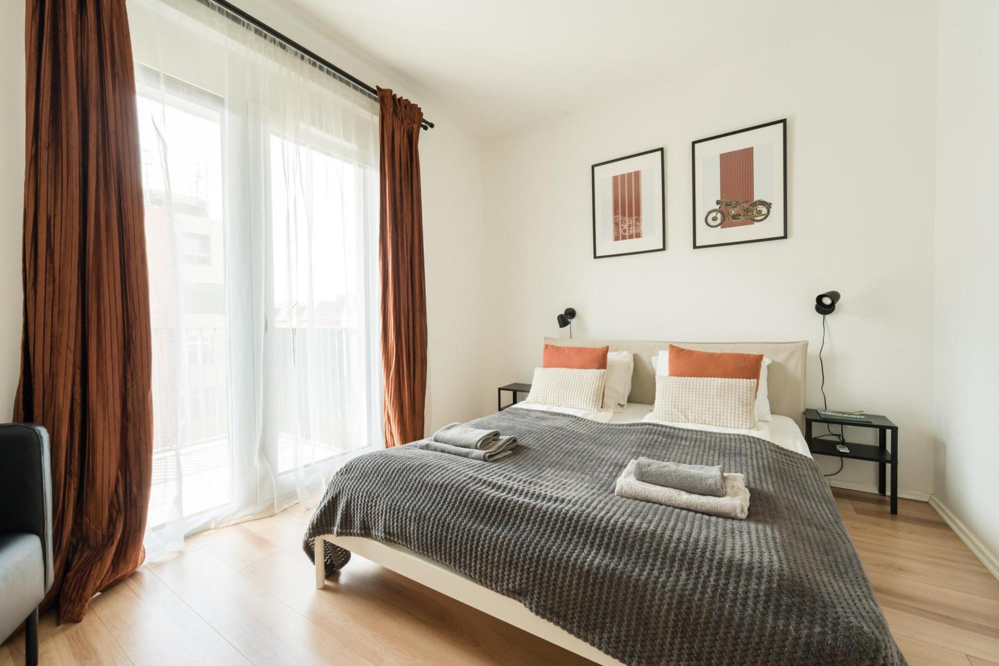 Brand New Modern Apartment-2 Rooms-Balcony-Garage Budapest Exteriör bild